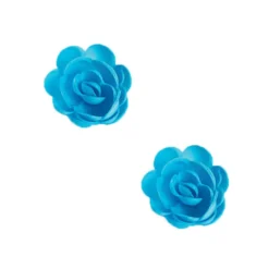 Cerf Dellier Grandes roses bleues en azyme (x 6)