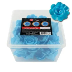 Cerf Dellier Grandes roses bleues en azyme (x40)