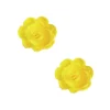 Cerf Dellier Grandes roses jaunes en azyme (x 6)