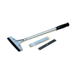 Cerf Dellier Grattoir à manche 5 lames inox de 15 cm manche 40 cm