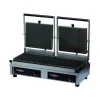 Cerf Dellier Grill double Easy Clean plaques striées