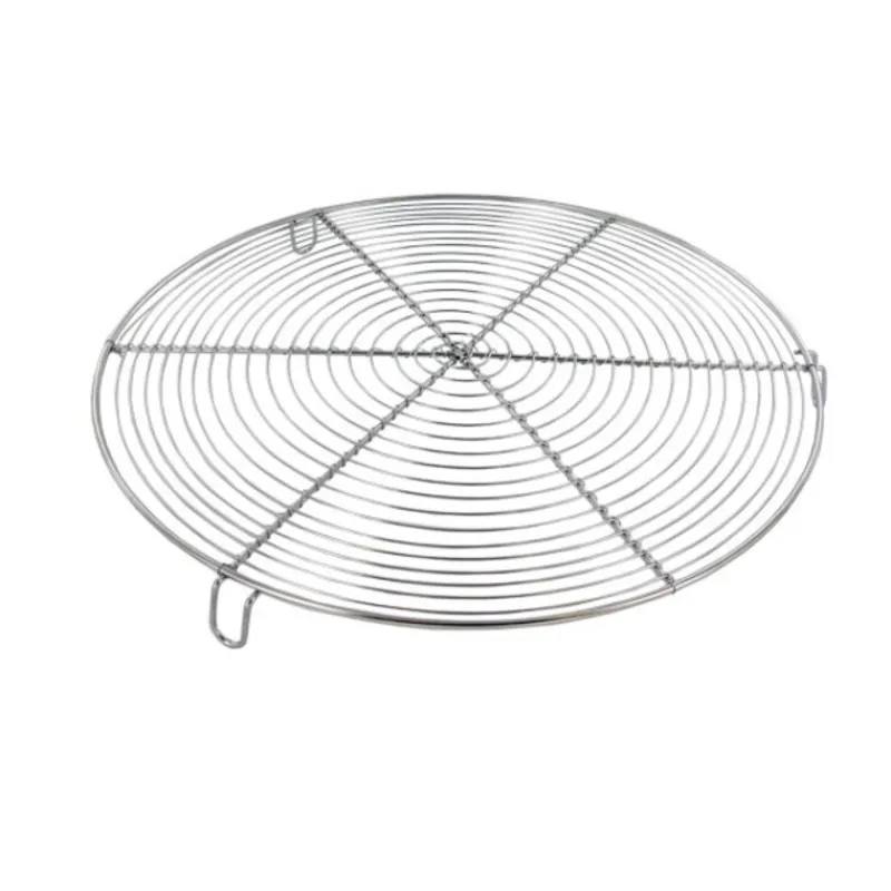 Cerf Dellier Grille à pâtisserie ronde avec pieds 28 cm