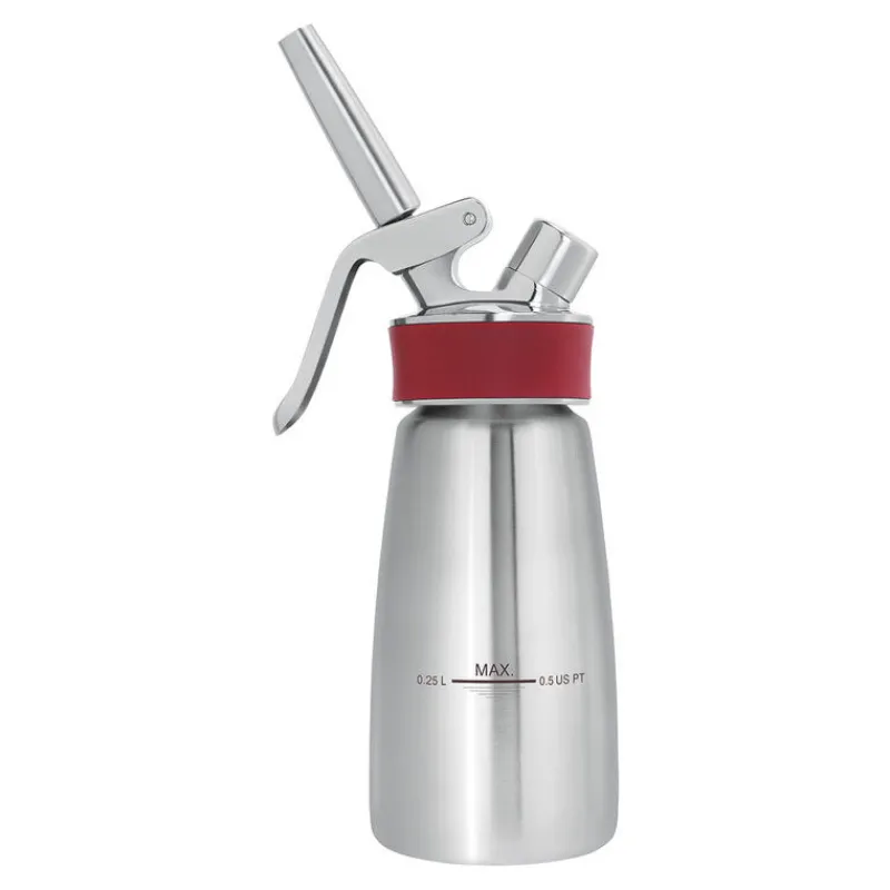 Cerf Dellier ISI siphon Gourmet Whip pour chaud et froid 0,25 L