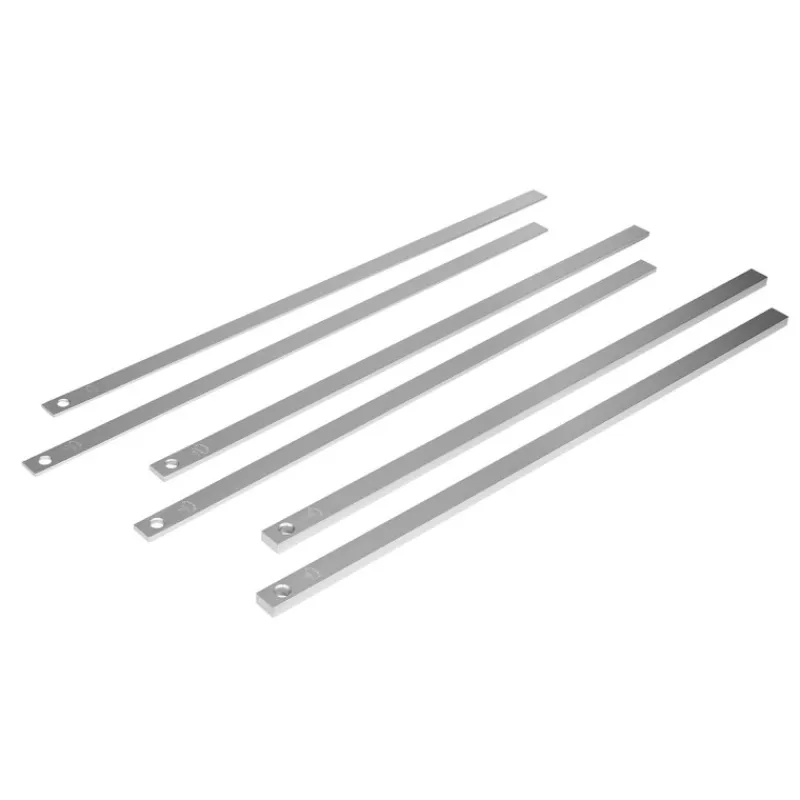 Cerf Dellier Jeu de 6 règles à confiserie aluminium 60x2 cm