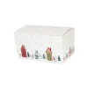Cerf Dellier Kit ballotin blanc Village de Noël