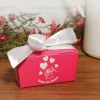 Cerf Dellier Kit ballotin chocolats fuchsia "Bonne fête maman"