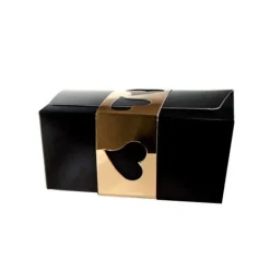 Cerf Dellier Kit Ballotin noir / or, par 5