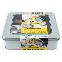 Cerf Dellier Kit biscuits savane
