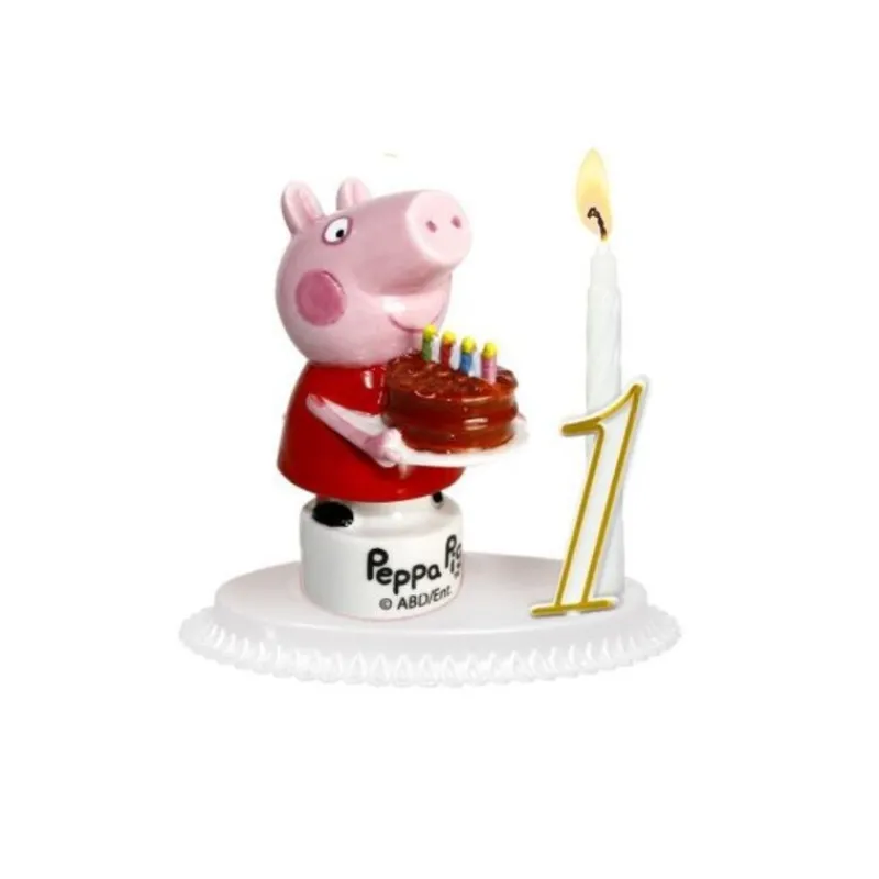 Cerf Dellier Kit bougie Peppa Pig