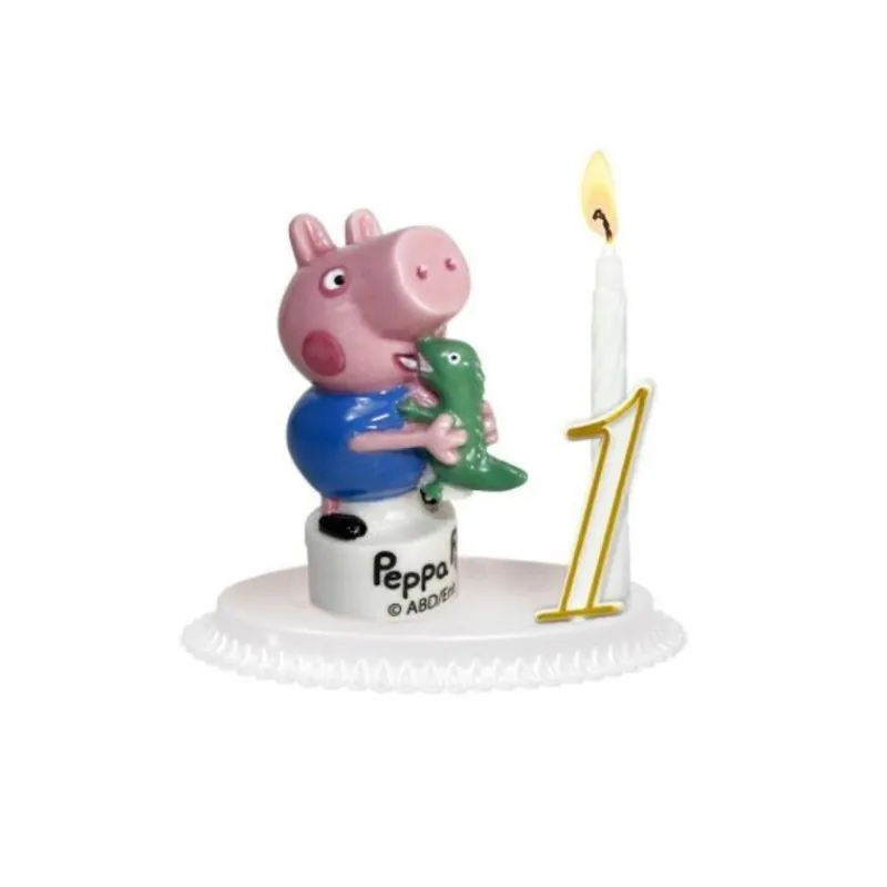 Cerf Dellier Kit bougie Peppa Pig