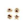 Cerf Dellier Kit déco cupcake en chocolat blanc "Joyeuses Pâques" (x 96) - DDM 07/24
