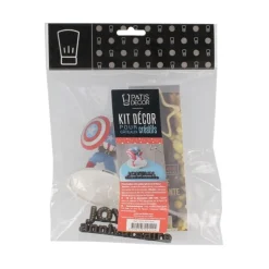 Cerf Dellier Kit décor gâteau Captain America