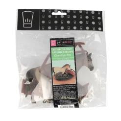 Cerf Dellier Kit décor Gâteau Cheval au trot
