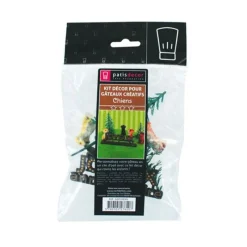 Cerf Dellier Kit décor Gâteau Chiens