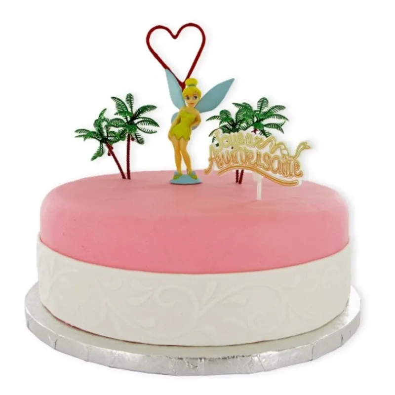 Cerf Dellier Kit Décor Gâteau Fée Clochette