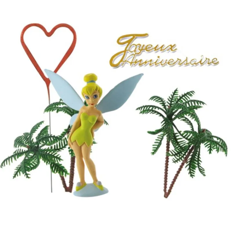 Cerf Dellier Kit Décor Gâteau Fée Clochette