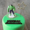 Cerf Dellier Kit décor gâteau Hulk