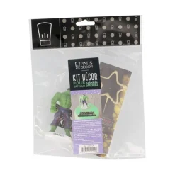 Cerf Dellier Kit décor gâteau Hulk
