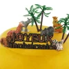 Cerf Dellier Kit Décor Gâteau Jungle