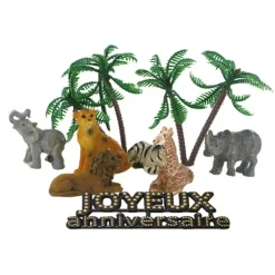 Cerf Dellier Kit Décor Gâteau Jungle
