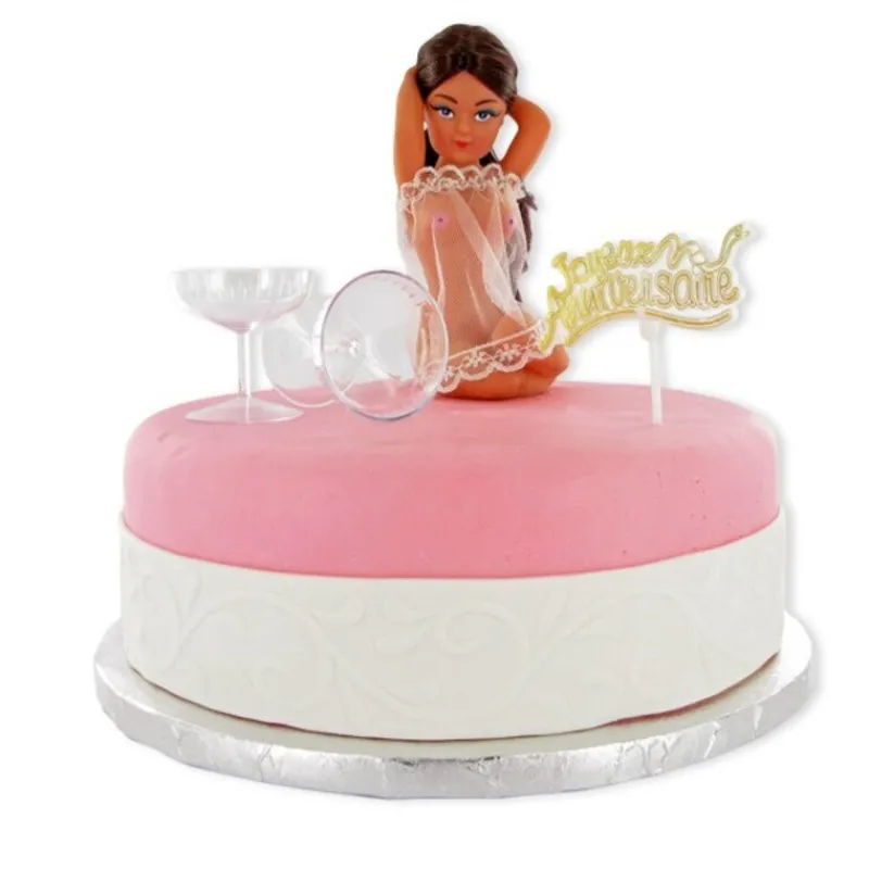 Cerf Dellier Kit décor Gâteau Sexy Sue