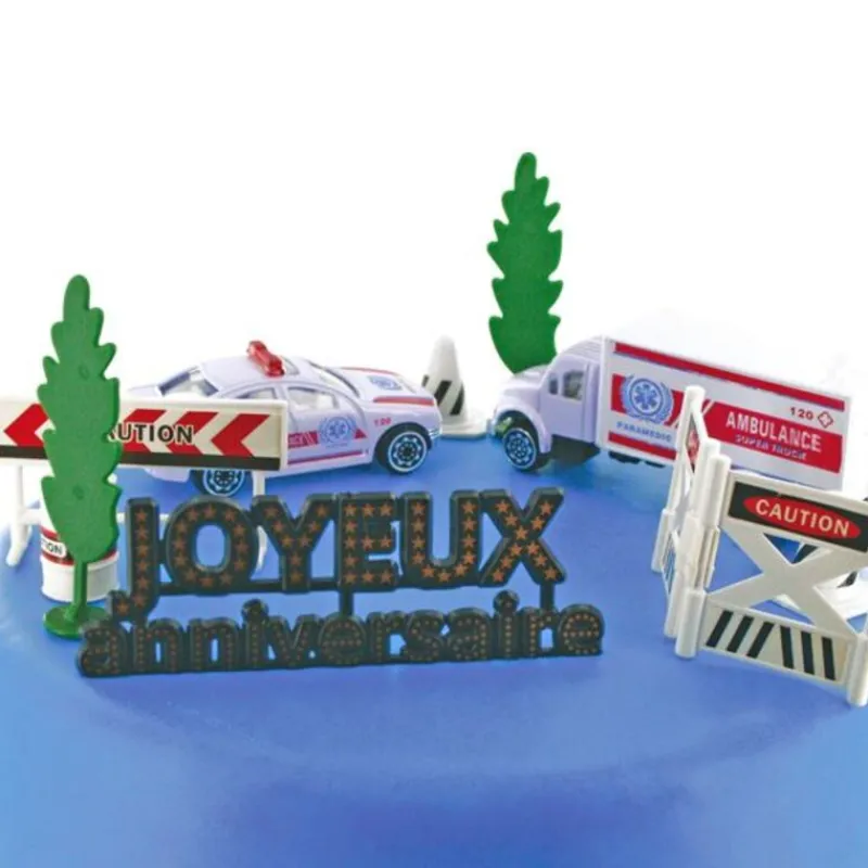 Cerf Dellier Kit décor gâteau Urgences