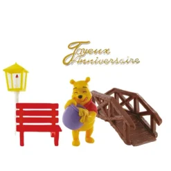 Cerf Dellier Kit décor Gâteau Winnie l'Ourson