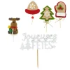 Cerf Dellier Kit décor Noël feutrine et résine