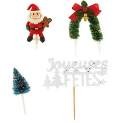 Cerf Dellier Kit décor Père Noël résine