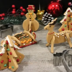 Cerf Dellier Kit emporte-pièces biscuits de Noël 3D
