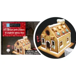 Cerf Dellier Kit Maison Pain d'Epices emporte-pièces seuls