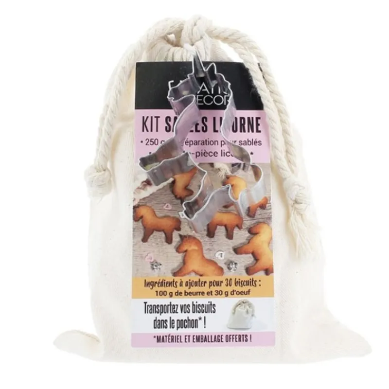 Cerf Dellier Kit sablés licorne