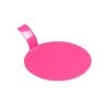 Cerf Dellier Languette ronde plastique fuchsia (x 100)
