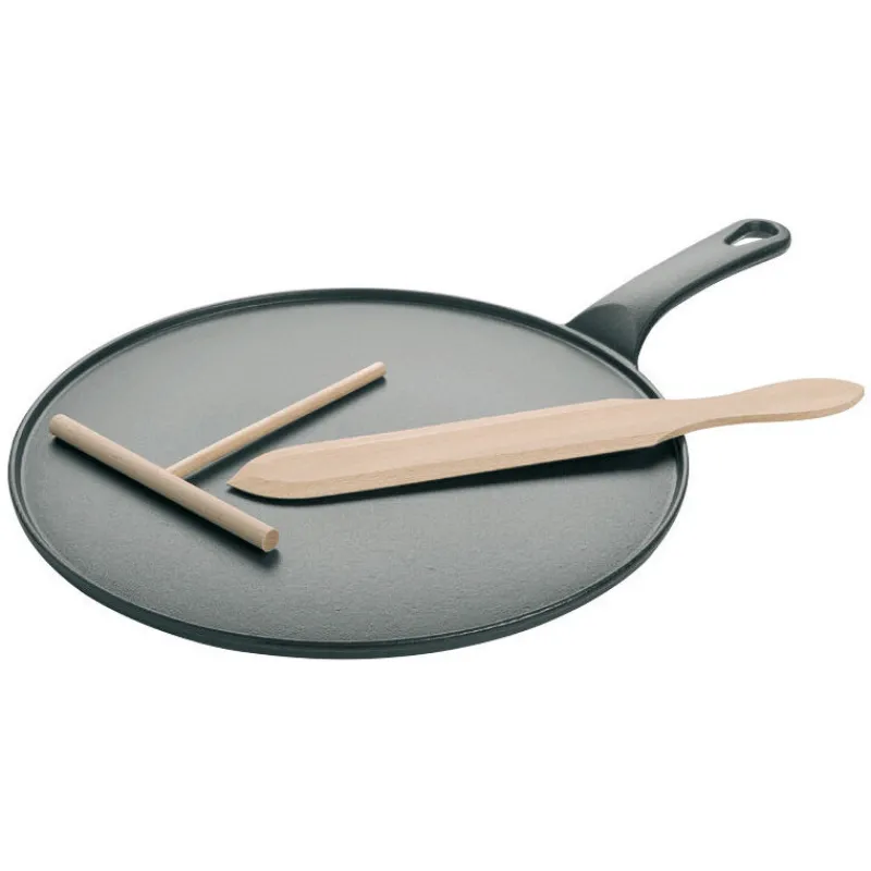 Cerf Dellier Le Chasseur crêpière noire 30 cm