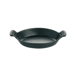 Cerf Dellier Le Chasseur plat ovale noir 25 cm