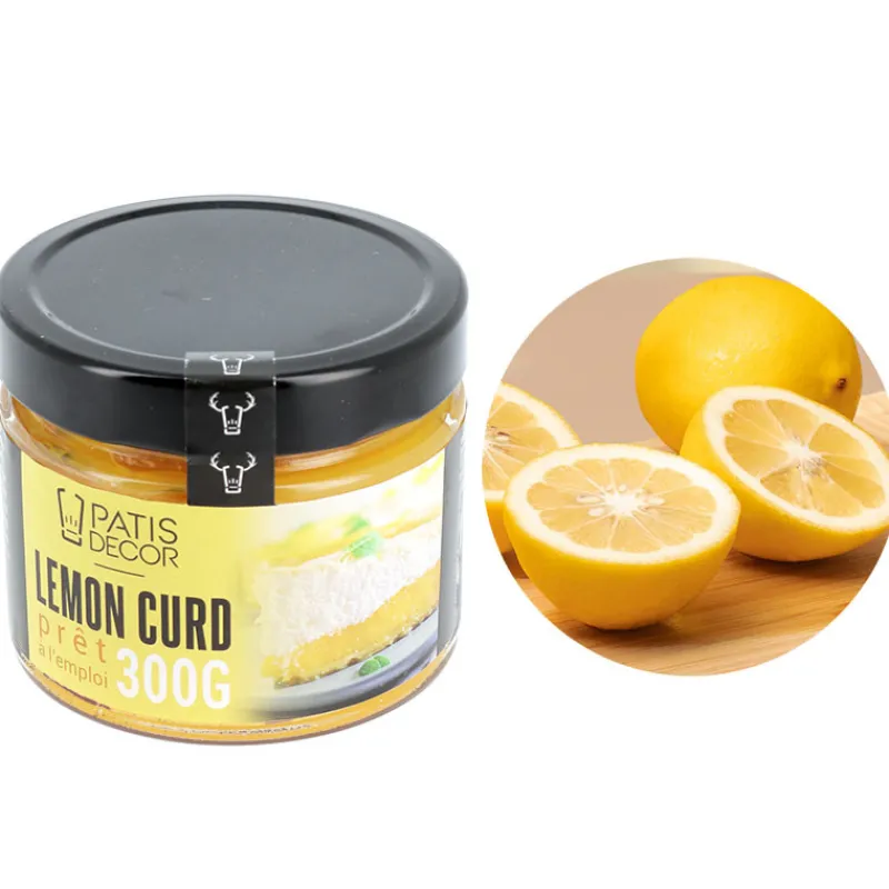 Cerf Dellier Lemon Curd prêt à l'emploi 300g