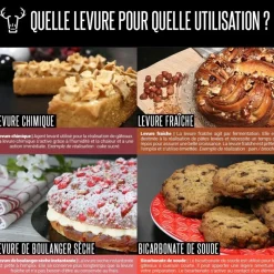 Cerf Dellier Levure de Boulanger sèche instantanée 50 g