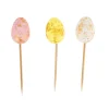 Cerf Dellier Lot cakes toppers œufs de Pâques 2 (±50)