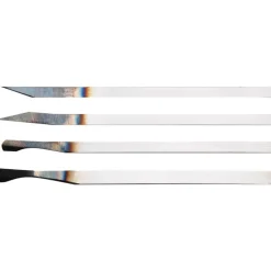 Cerf Dellier Lot de 12 lames boulanger acier au carbone grosses boules