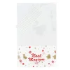 Cerf Dellier Lot sachets motif Noël Magique + liens - 14 x 23 cm (x10)