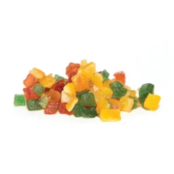 Cerf Dellier Macédoine de fruits confits en cubes 1 Kg
