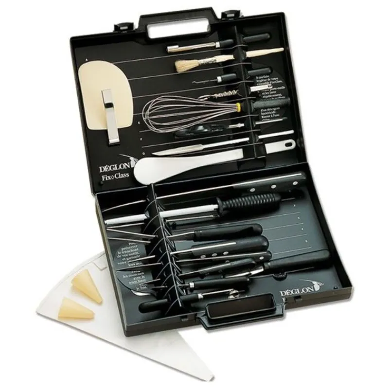 Cerf Dellier Mallette de cuisine Fix-Class 23 pièces