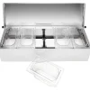 Cerf Dellier Matfer condibox avec 5 bacs GN 1/9 cristal