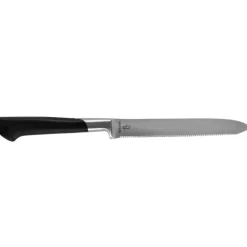 Cerf Dellier Matfer couteau à tomates forgé monobloc lame crantée 13 cm