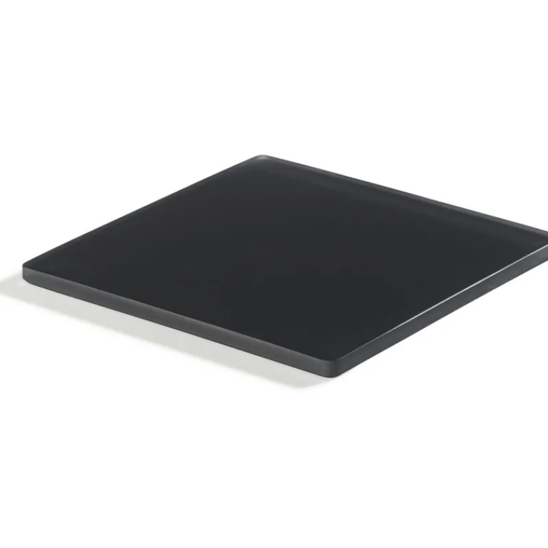 Cerf Dellier Mealplak plateau carré 24,5 cm anthracite