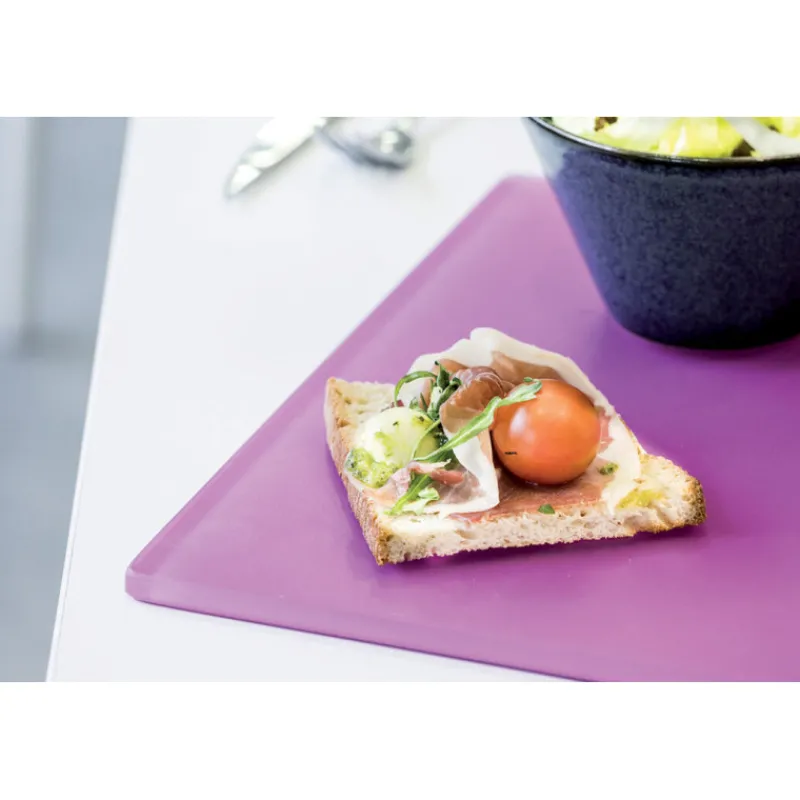 Cerf Dellier Mealplak plateau carré 24,5 cm anthracite