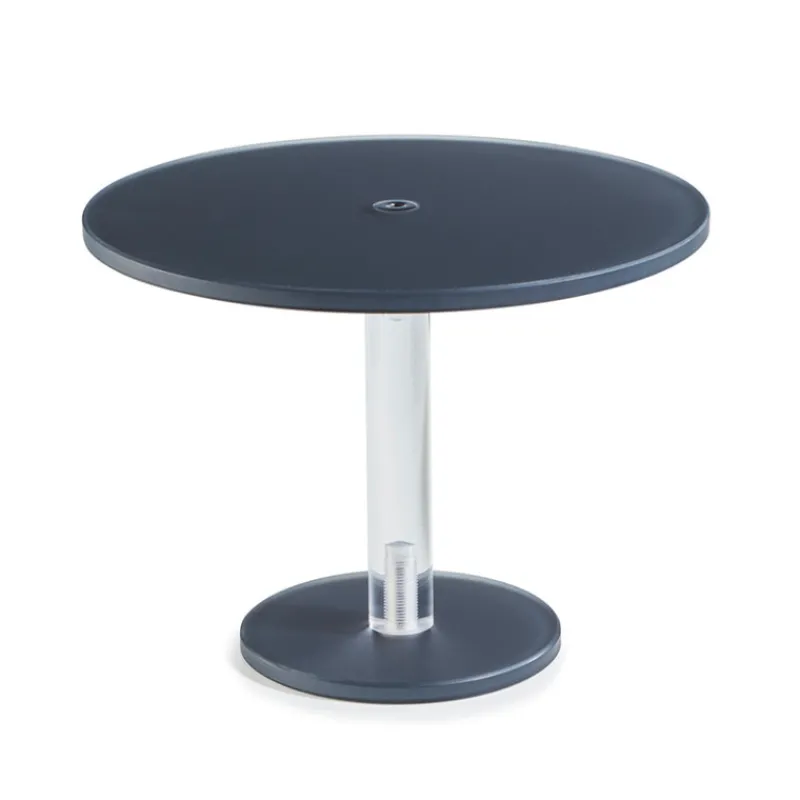 Cerf Dellier Mealplak présentoirs à gâteaux ronds anthracite 21 cm