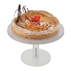 Cerf Dellier Mealplak présentoirs à gâteaux ronds blanc 11 cm