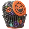 Cerf Dellier Mini caissette cupcake citrouille Wilton (x100)