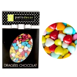 Cerf Dellier Mini coeurs chocolat assortis 500 g